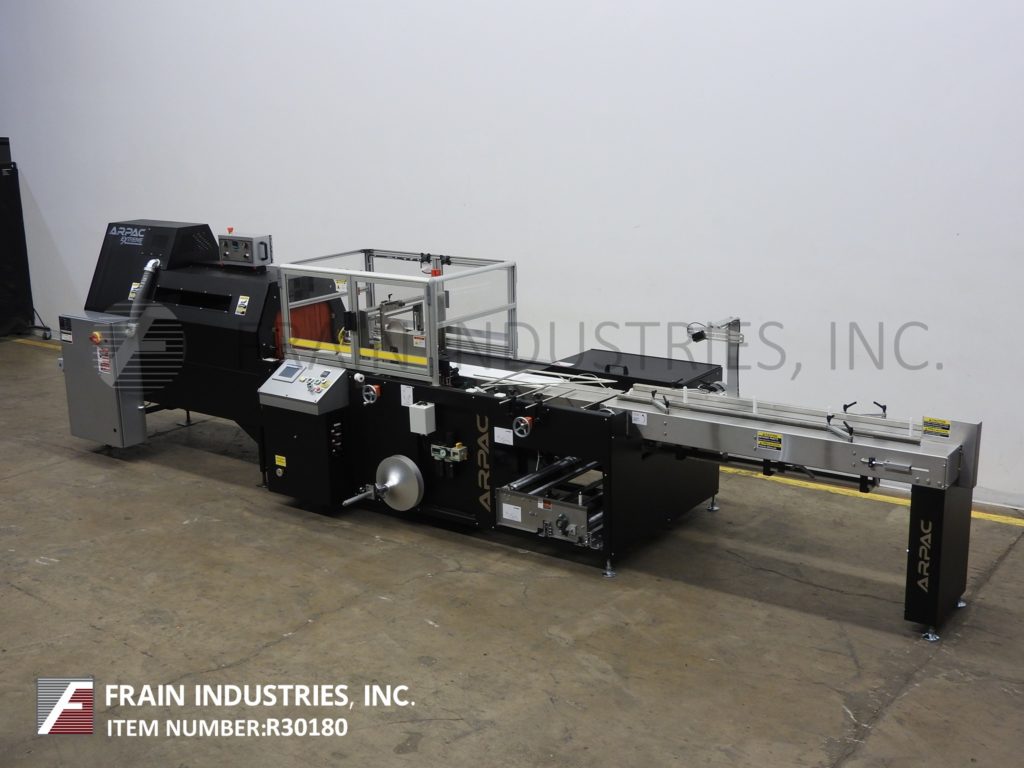 Arpac #TS37/XT18, horizontal continuous motion side seal shrink wrapper & tunnel, 0-80 packages per minute - Image 5