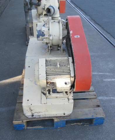 Roots #65U-RA1, lobe type, 3" in/out, 10 HP, 1740 RPM, good condition 230/460 V. - Image 3