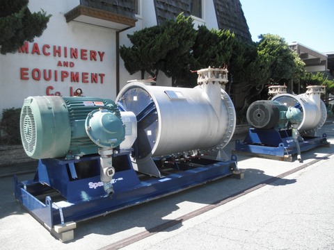 10000 cfm, Spencer #GS36305D, blower gas booster, 2565 RPM, 316SS, gas booster, 2005 - Image 1