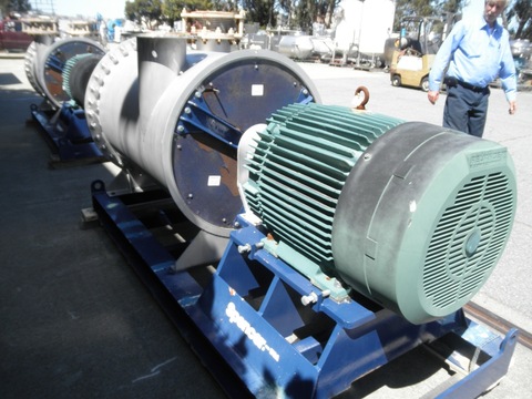 10000 cfm, Spencer #GS36305D, blower gas booster, 2565 RPM, 316SS, gas booster, 2005 - Image 5