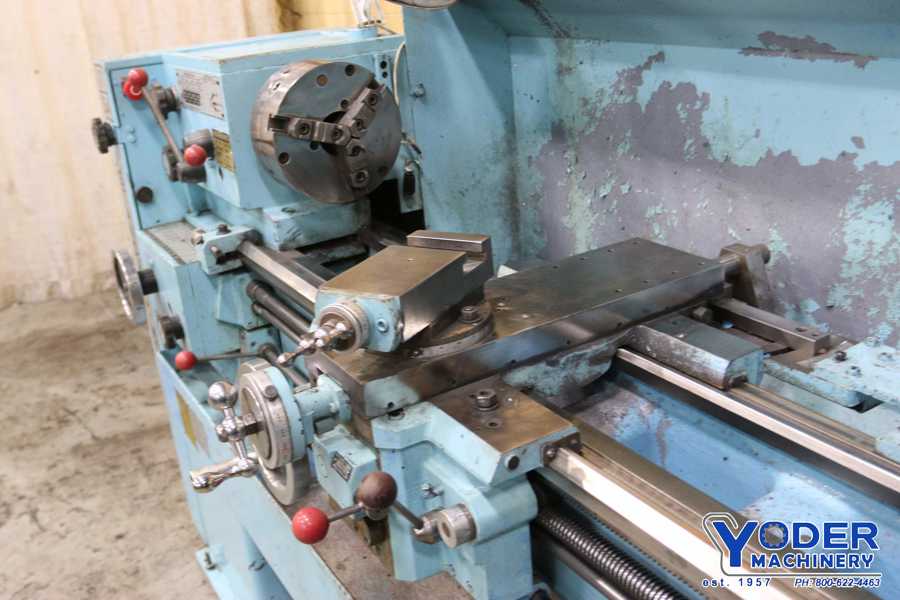 17" x 54" Standard #1754, engine lathe, 9" SOCS, 3-jaw 10" chuck, #4MT, #71132 - Image 3
