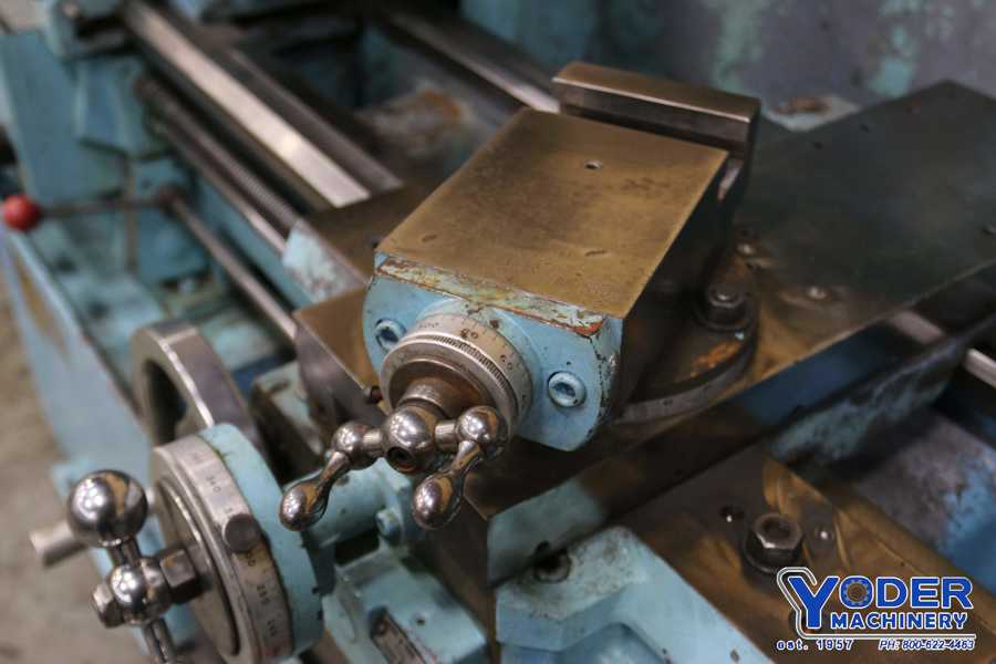 17" x 54" Standard #1754, engine lathe, 9" SOCS, 3-jaw 10" chuck, #4MT, #71132 - Image 7