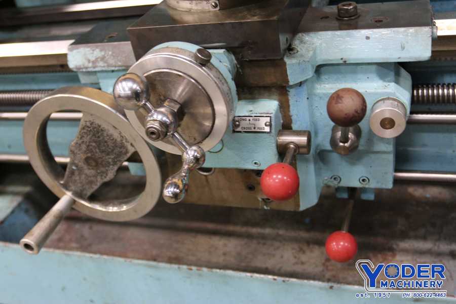 17" x 54" Standard #1754, engine lathe, 9" SOCS, 3-jaw 10" chuck, #4MT, #71132 - Image 8