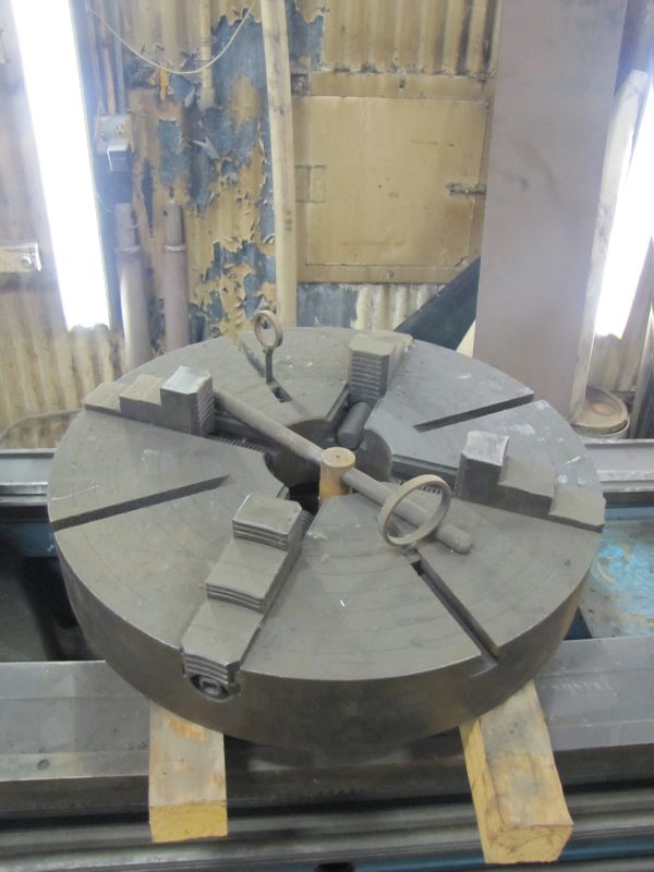 37" x 314" Shepard-Niles #DLZ800III, 3 & 4-jaw chuck, 3.78" hole, 710 RPM, inch/metric, rapid, 40 HP, 1972 - Image 6