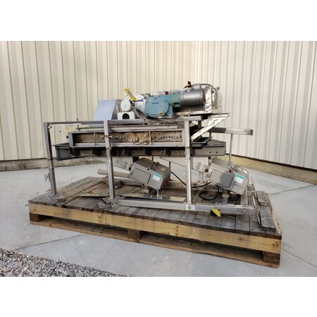 Syntron #FH-22-C-DT, magnetic vibrating pan feeder dryer, 460 V., 5 Amp, #16312 - Image 2