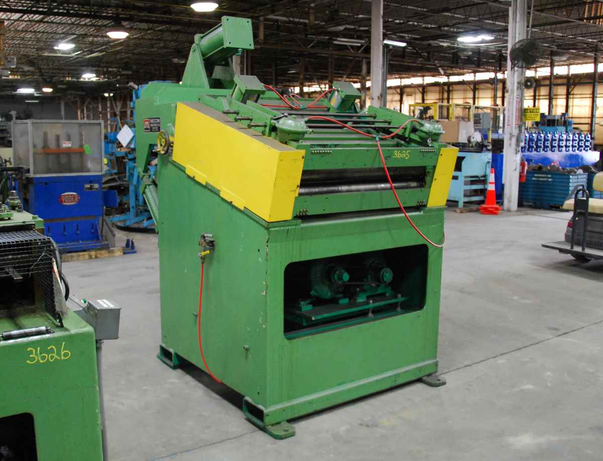 36" Mecon #4STR36CB, 7-roll flattener, R-L, 28 HP - Image 9