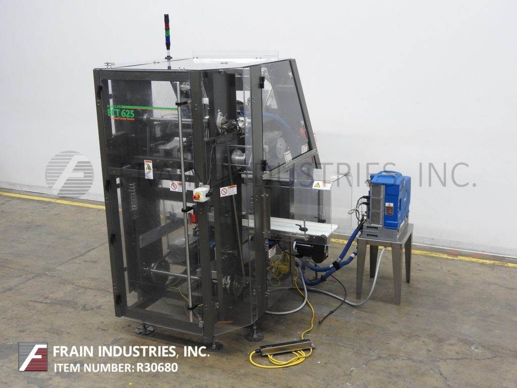 Woodman #ECT625HS, automatic, intermittent motion, single head tray former, 10-75 trays per minute, AB - Image 1