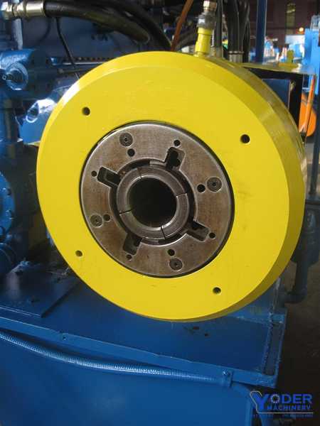 1" -3" Reasener, I/O tube end former, 4-segment type, hydraulic actuated, rebuilt 1998, #55366 - Image 4