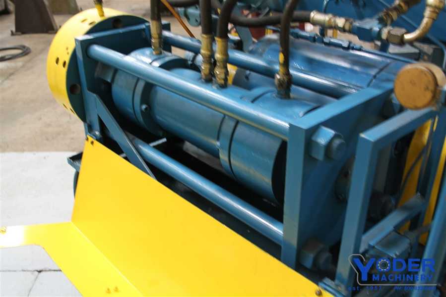 1" -3" Reasener, I/O tube end former, 4-segment type, hydraulic actuated, rebuilt 1998, #55366 - Image 6