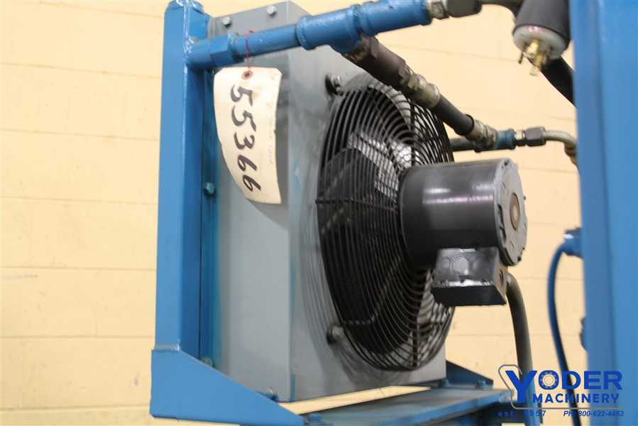 1" -3" Reasener, I/O tube end former, 4-segment type, hydraulic actuated, rebuilt 1998, #55366 - Image 8