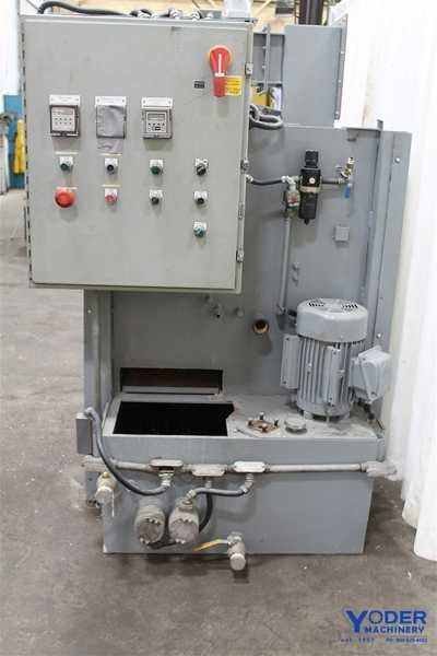 Proceco #2X15-3600-10+1, parts washer, 32" basket diameter, timers, tank aerator, 10 HP, #58427 - Image 2