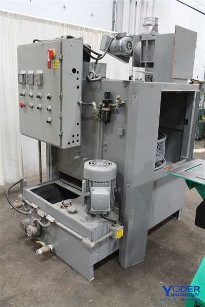 Proceco #2X15-3600-10+1, parts washer, 32" basket diameter, timers, tank aerator, 10 HP, #58427 - Image 3