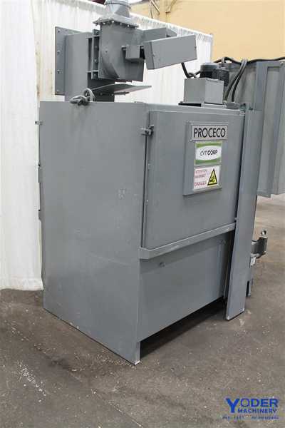 Proceco #2X15-3600-10+1, parts washer, 32" basket diameter, timers, tank aerator, 10 HP, #58427 - Image 4