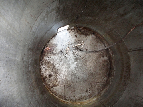 7500 gallon Combustion Engineering Howard Stainless Steel tank, 9'10" diameter x 13' 6" straight side. dome - Image 7