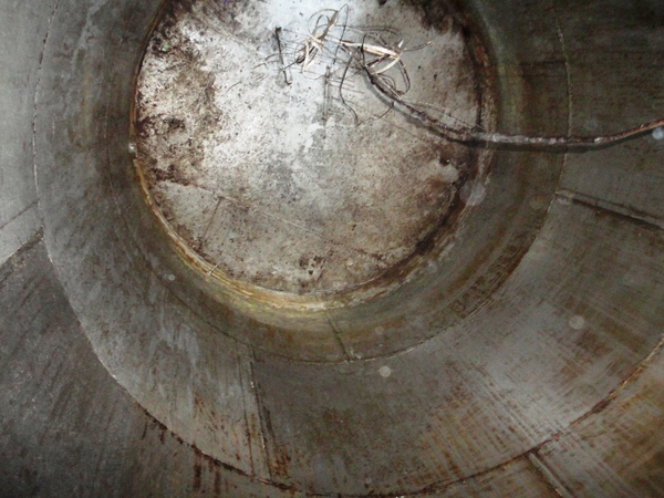 7500 gallon Combustion Engineering Howard Stainless Steel tank, 9'10" diameter x 13' 6" straight side. dome - Image 8