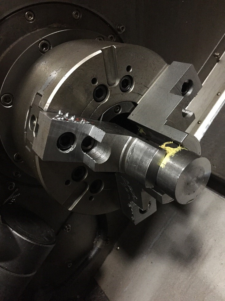 Leadwell #T7, 20.4" swing, 8" chuck, 2.5" bar, 2-Axis slant bed, Fanuc 0iT, tailstock, 2006, #15830J - Image 4