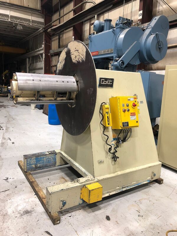 15000 lb. CWP /Perfecto #CHDRCK-1500-36, 30" W, 60" dia outside,.125" @ 24" W - Image 7