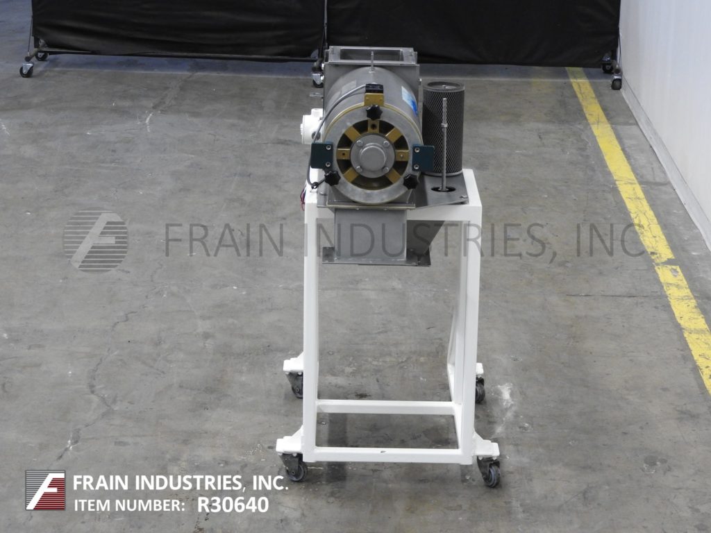 8" x 8" Sweco #CS2S, continuous, Stainless Steel, centrifugal sifter, for de-agglomerating, scalping - Image 3