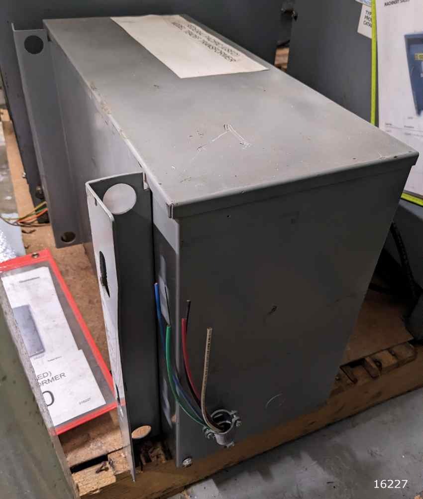 6 KVA 480 Primary, 208Y/120 Secondary, Federal Pacific #TE4D6F, power transformer - Image 3