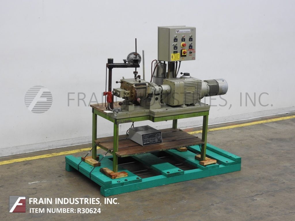 .75 gallon Werner & Pfleider, jacketed, 316 Stainless Steel, double arm, sigma blade mixer, 3 HP, hand tilt - Image 5