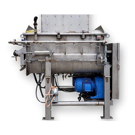 75 cu.ft. Reitz #RDS-28-K3406, 25 HP, Stainless Steel double ribbon dual agitator blender, #16372 - Image 1