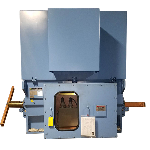 4000 HP 3600 RPM Hyundai, Frame 560, weather protected enclosure type 2 sleeve, new surplus, 4160 Volts (2 - Image 2