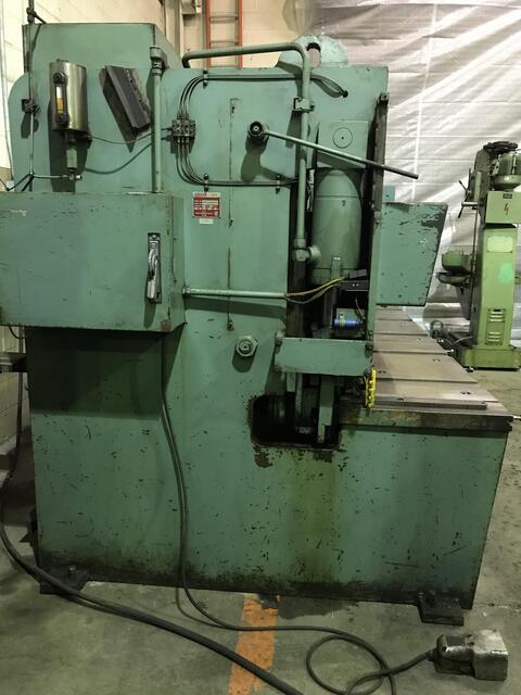 1/4" x 10' Allsteel, hydraulic shear, 40" front operated power back gauge w/readout, 6' squaring arm, 25 HP - Image 3
