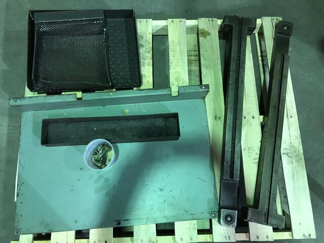 1/4" x 10' Allsteel, hydraulic shear, 40" front operated power back gauge w/readout, 6' squaring arm, 25 HP - Image 6