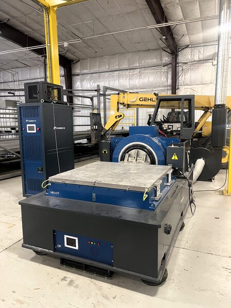 12 KIP (53.4 kn), ITS #5400, vibration system with slip table - Image 2