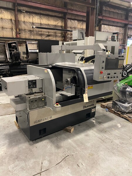 Okamoto #IGM-15NC, 60000 RPM, Fanuc 18iT, coolant, 2018 - Image 1