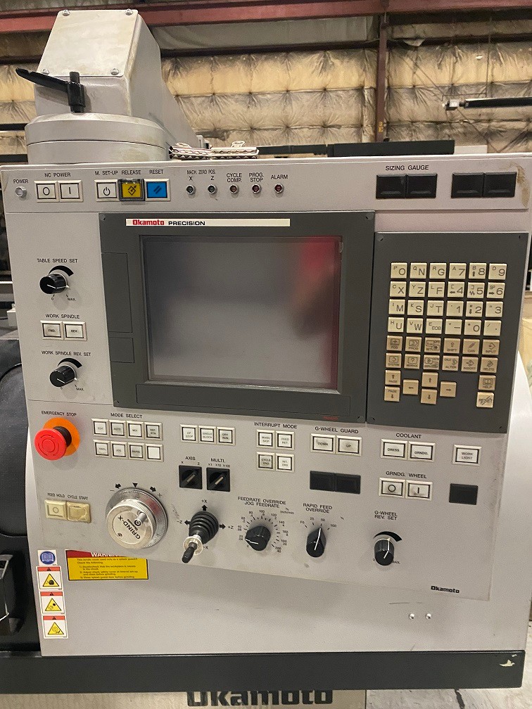 Okamoto #IGM-15NC, 60000 RPM, Fanuc 18iT, coolant, 2018 - Image 5