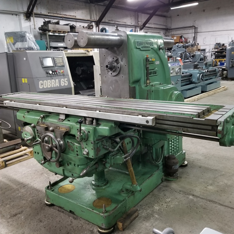 Kearney & Trecker #6CSM, 50HP, 18" x 108" table, 15-1500 RPM, 3-Axis digital read out - Image 3