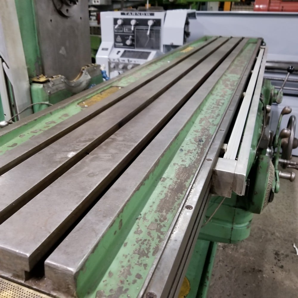 Kearney & Trecker #6CSM, 50HP, 18" x 108" table, 15-1500 RPM, 3-Axis digital read out - Image 4