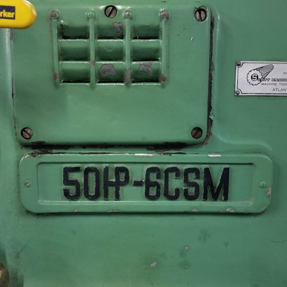 Kearney & Trecker #6CSM, 50HP, 18" x 108" table, 15-1500 RPM, 3-Axis digital read out - Image 5