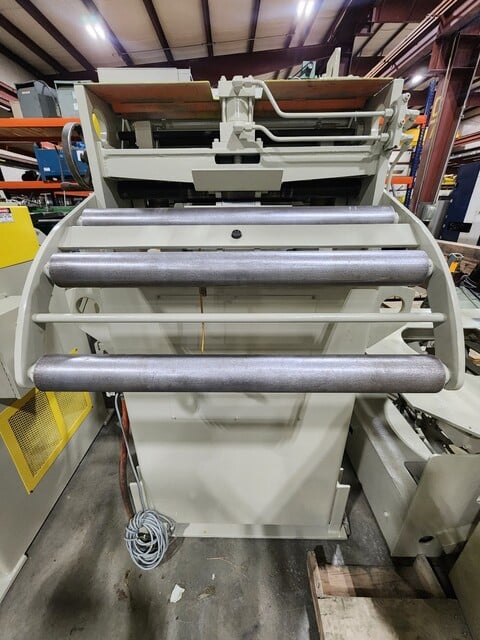 5000 lb. Perfecto #400-20EF, 20" W x .065", 48" OD, 16"-20" ID, 15 lift, feedline, 50 FPM - Image 4