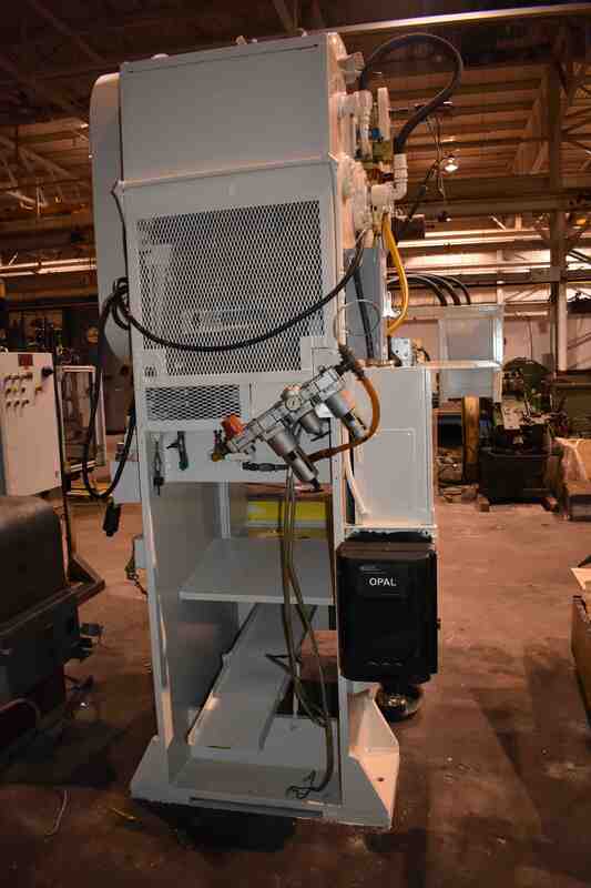 100 Ton, Goiti #CFR, 5.5" stroke, 11.2" Shut Height, 3.5" adj, 38" x 24.5" bed, T-slotted, gap frame press - Image 3