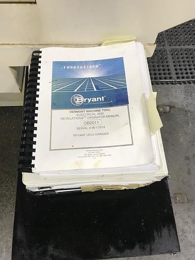Bryant #LL2U-MS, CNC ID grinder, 10" swing, 9.843" long travel, 5.906" cross travel, 2009 - Image 4