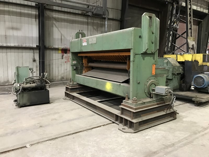 1/2" x 72" Fata Hi-Speed shear, hydraulic clut, 50 HP, rake style, 1997, #8387 - Image 3