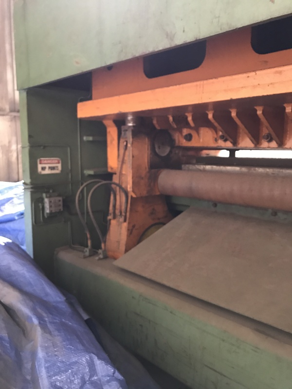 1/2" x 72" Fata Hi-Speed shear, hydraulic clut, 50 HP, rake style, 1997, #8387 - Image 10