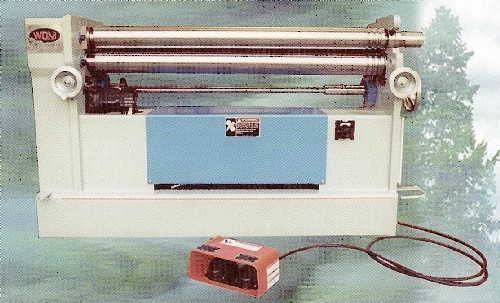 4' x 11/64" WDM, #B-5-48, 5" dia. roll, initial, hydraulic, power bending roll adjust., 3 HP, #20245 - Image 2