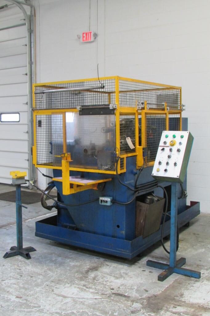 2" BEMA #PAN-10.6, tube end former, 6-hit machine, expand/reduce/bead, automatic lube system - Image 1