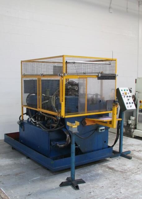 2" BEMA #PAN-10.6, tube end former, 6-hit machine, expand/reduce/bead, automatic lube system - Image 2