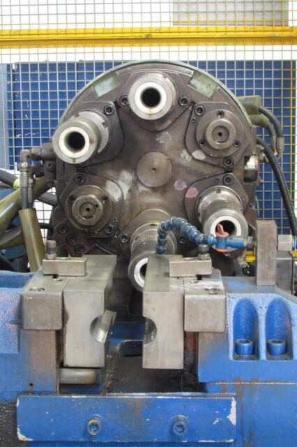 2" BEMA #PAN-10.6, tube end former, 6-hit machine, expand/reduce/bead, automatic lube system - Image 3