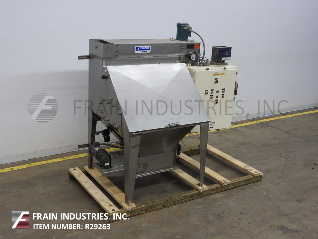 Young #MI-1009, Stainless Steel, self contained bag dump/unloading & dust collection system, 45" x 36" access - Image 1