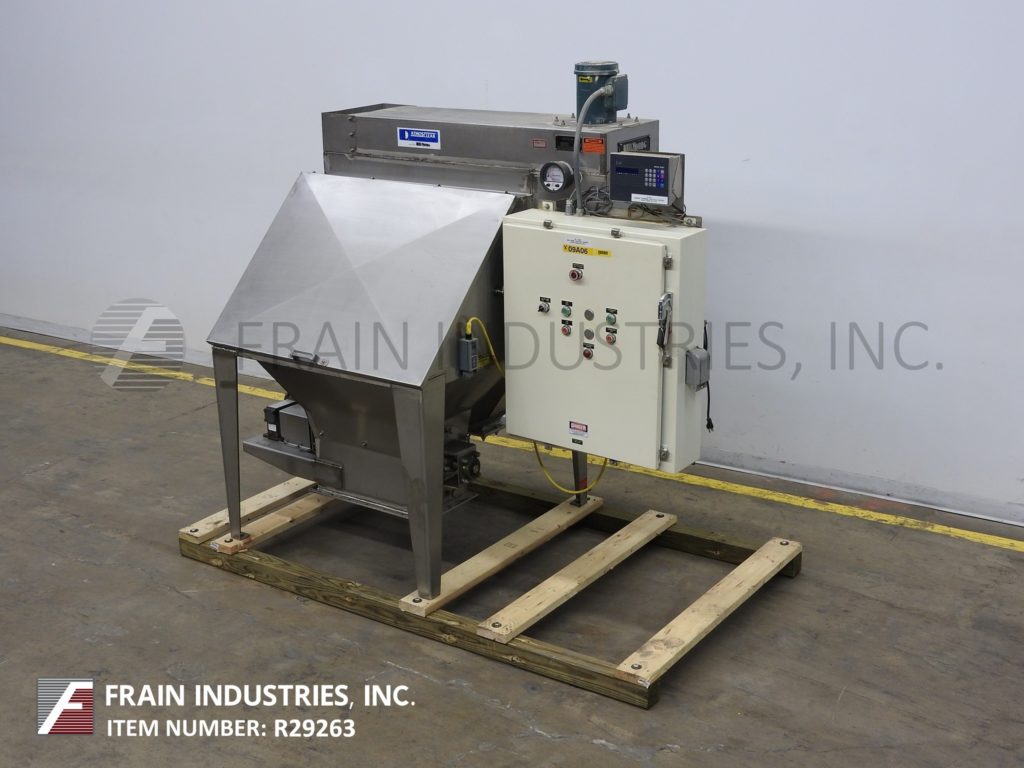 Young #MI-1009, Stainless Steel, self contained bag dump/unloading & dust collection system, 45" x 36" access - Image 5