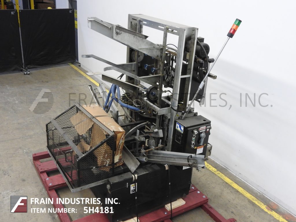 width E Plemons #Bliss, automatic, bliss box former, hot melt glue sealer, 10-35 boxes per minute, (2) gun - Image 2