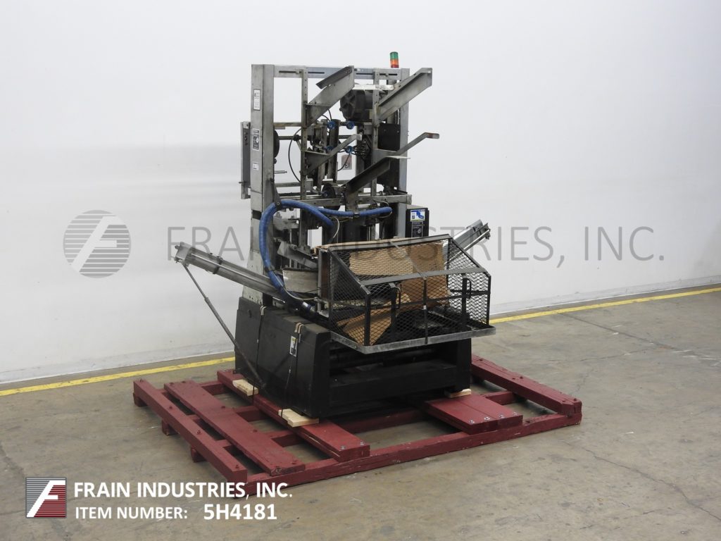 width E Plemons #Bliss, automatic, bliss box former, hot melt glue sealer, 10-35 boxes per minute, (2) gun - Image 5