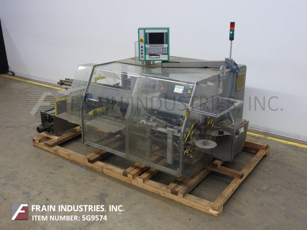 Marchesini #MC820, automatic, horizontal case packer, 1-10 cases per minute, suction pic-n-place, product - Image 1