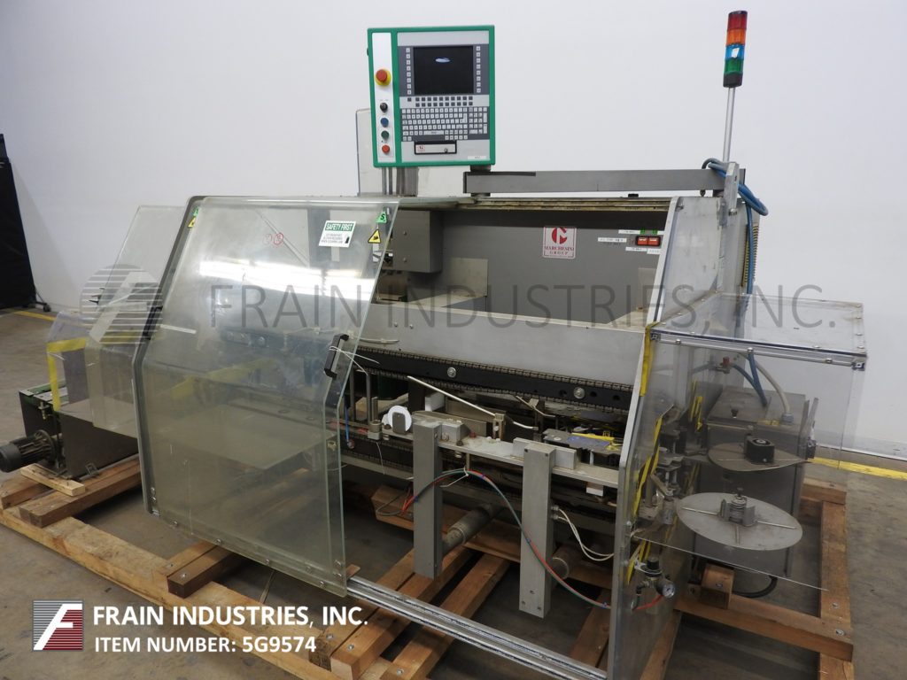 Marchesini #MC820, automatic, horizontal case packer, 1-10 cases per minute, suction pic-n-place, product - Image 2