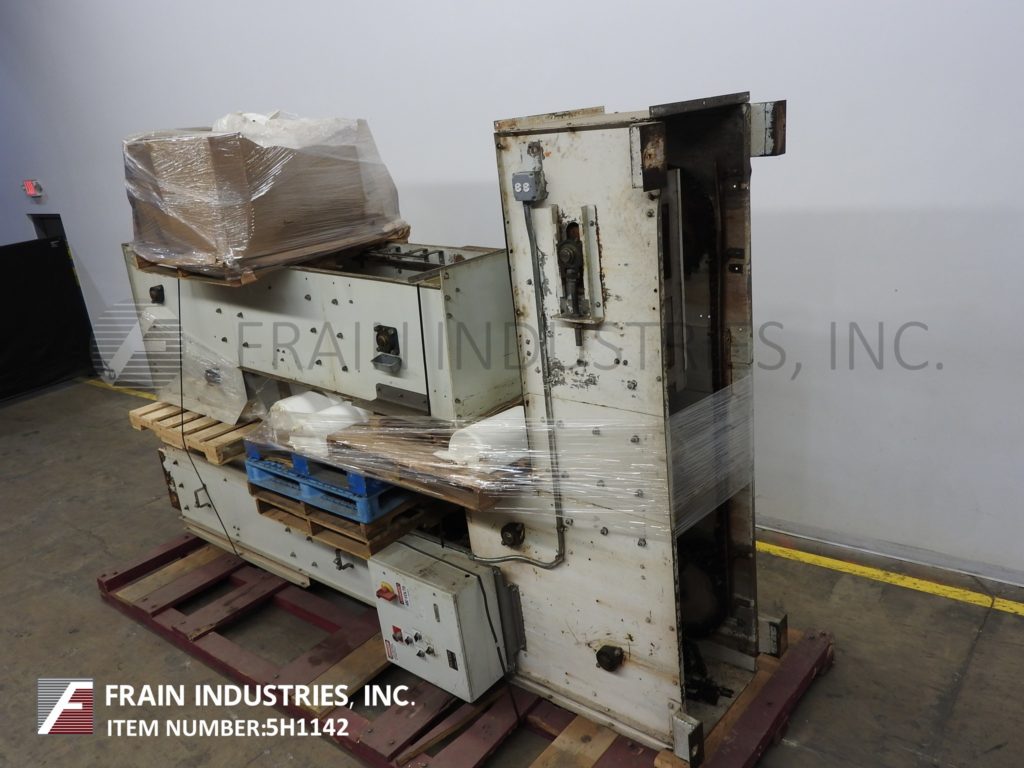 Meyer #PA-452-18-S, Z style bucket elevator, 18" L x 5" W x 2-3/4" D white plastic product buckets, 1-1/2 HP - Image 2